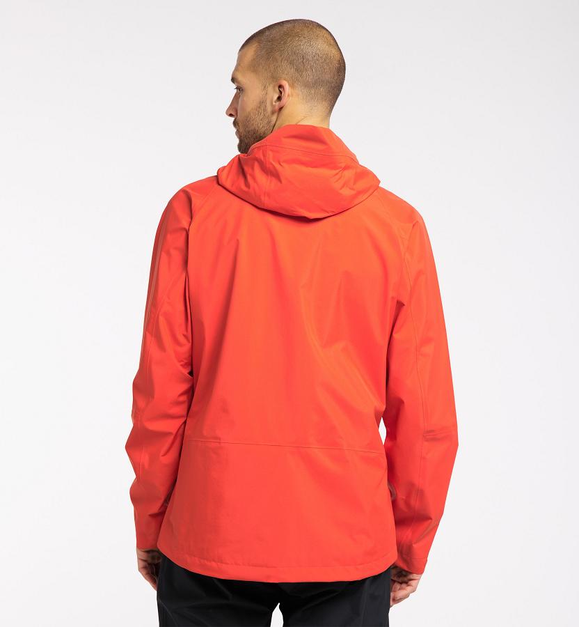Haglöfs Mens Astral GTX Jacket Red New Zealand 74985AQXJ